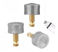 Dog Nail Grinder Replacement Heads - 3pcs Diamond Coated Grinding Heads for Casfuy and Most Professional Pet Nail Grinders Wheel, Low Noise, Durable, and Safe for Small, Medium, and Large Dogs