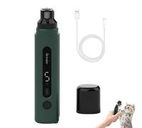 Dog Nail Grinder | Safe Adjustable Precise Dog Nail Clippers With LED Light - Pet Claw Care, Portable Cat Grooming Supplies For Home, Travel, Small Animals