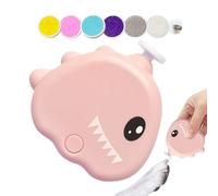 Dog Nail Grinder - Super Quiet Pet Nail Grinder | Dinosaur Shape 3 Adjustable Modes Electric Files for Puppy Cat Paws Home Soothing Kitten Grooming