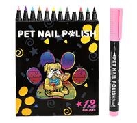 Dog Nail Pen - Fast Drying Tool for Pets, Manicure Pen with Flexible Tip | Drawing Kit for Dogs Cats Rabbits Parrots and Other Soul