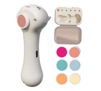 Dog Nail Sander with 6 Interchangeable Abrasive Bits for Different Types of Pets - For Puppies - For Birds Such as Conure, Cockatiels, Budgies, Macaw and