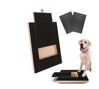Dog Nail Scratch Board File with Treat Draw