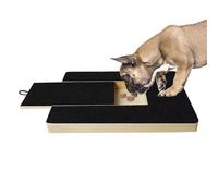 Dog Nail Scratch Board File, Wooden Dog Nail File Board With Built-in Snack Box, Pull-Out Pet Nail Grinder Wooden Scratcher, Nail Trimming Board Protects Furniture & Floors From Scratches