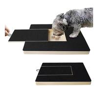 Dog Nail Scratch Board File, Wooden Dog Nail File Board with Built-in Snack Box, Pull-Out Pet Nails Grinder Wooden Scratcher, Sandpaper Puppy Nails Grinding Pad, Ensures Protection Of Furniture,Floors