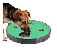 Dog Nail Scratch Board, Rotatable Scratch Mat, Round Slow Feeder Toy, Interactive Pet Puzzle for Nail Grinding & Mental Stimulation, Indoor Dog Accessory