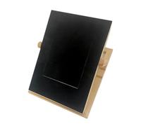 Dog Nail Scratch Board with Treat Box Wooden Interactive Fun Scratcher with