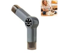 Dog Nail Trimmer, Dog Hair Clippers, 2 in 1 with Grinder with LED Light, Dogs Nail Clippers Grooming Hair Trimmer | for Eyes Ears Face Paws Cutting and Sanding Pets Small and Large Cats (Gray)