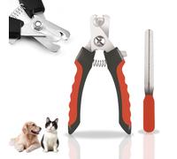 Dog Nails Clippers with Safety Guard for Large, Medium and Small Breed Professional Pet Nail Clippers Suitable for Dog,Cats,Rabbits,parrots,Guinea Pigs to Avoid Over Cutting,Professional Grooming Tool