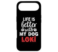 Dog Name Loki Life Is Better With My Dog Named Loki Case for iPhone Air