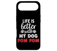 Dog Name Pom Pom Life Is Better With My Dog Named Pom Pom Case for iPhone Air