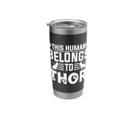 Dog Name Thor Personalized Gift Pet Dog Thor Stainless Steel Insulated Tumbler