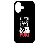 Dog Name Yuki Design - All You Need is Love! Case for iPhone 17