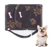 Dog Nappies Male, Washable Male Dog Belly Band, Reusable Nappies for Doggie in Heat, Highly Absorbent Puppy Diapers Wrap, for Puppy, Pooping & Indoor Potty Training