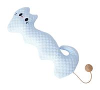 Dog Neck Pillow | Built-In Sisal Ball Interactive Stuffed | Dog Cooling Throw Pillow | for Small Medium Large Breeds Puppy Kitten Living Room Balcony Garden Indoor Outdoor