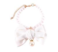 Dog Necklace, Dog Collar, Pet Necklace Collar, Dog Bow Tie Collar, Elegant Design Adjustable Fit Premium Materials Versatile Use Lightweight and Comfortable Great for Special Occasions Like Holidays