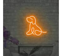 Dog Neon Sign Dog Led Neon Sign Pet Neon Sign Animal Neon Sign Wall Art, Bedroom Decor, Neon Sign Art Lovely Puppy Custom Made Neon Light Home Decor