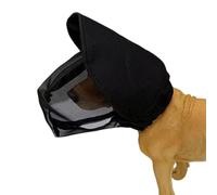 Dog net for the head, puppy face protection, dog head protection net, for animal lovers, trainers, hiking, camping, training, picnics, park and garden