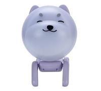Dog Night Lamp, LED Rotating Projector with Star Light, Featuring ABS, LED Materials Cute Bedside Lamp for Bedroom (Purple)