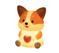 Dog Night Light, Cute Bedroom Lamp Design, Ambient Glow Lighting Modes, Nursery Bedside Desk Accessory, Fun Holiday Gift Choice, Suitable for Girls Boys Teens Family Friends