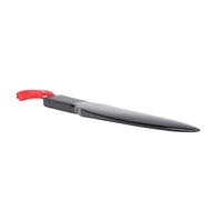 Dog No Bite Stick, Large Breed Bite Toy for Dental Health and Training with Premium Nylon Rubber, Enhance Bite Strength and Reduce Destructive Behavior (Black Handle Red Lanyard)