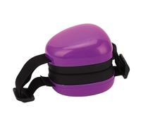 Dog Noise Cancelling Ear Muffs Adjustable Hearing Protection for Thunder Fireworks 8.5 X 9cm for 26-40lbs Pets (Purple)