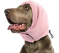 Dog Noise Reduction Earmuffs & Calming Headcover - Pet Anti-Scare Anxiety Relief Headgear, Adjustable Soft Fit for Small/Medium/Large Dogs, Ideal for Thunder, Fireworks & Vet Visits