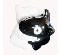 Dog Novelty Salt & Pepper Sets Shakers Pots Porcelain New Black/White