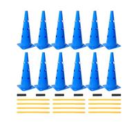 Dog Obstacle Course Backyard - Height Adjustable Heavy-Duty | Dog Agility Training Hurdle Cone Set - for Small Medium Large Puppy Indoor Outdoor Backyard Park