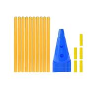 Dog Obstacles In The Backyard: Outdoor Dog Agility Jumps With Poles | Quick Deployment Installation, Obstacle Cones Posts For Training