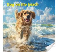 Dog on the Beach Calendar 2026: Sun-Kissed Adventures of Happy Dogs by the Shore