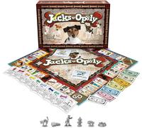 Jacks-Opoly Property Trading Board Game - Family Time Games for Adults and Children, 2 to 6 Players, Strategy Fun For Ages 8 and Up - A Game That Is Always Fit For A Dog