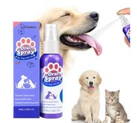 Dog Oral Care Spray Pet Teeth Cleaning Spray for Dogs & Cats, Pet Teeth Cleaner, Pet Dental Care, Pet Bad Breath Removal, Pet Breath Freshener Spray Care Cleaner, Pet Natural Breath Freshener (1)