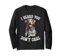 Dog Owner Dog Lover Heard You German Wirehaired Pointer Long Sleeve T-Shirt