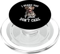 Dog Owner Dog Lover Heard You German Wirehaired Pointer PopSockets PopGrip for MagSafe