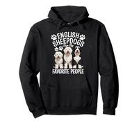 Dog Owner English Sheepdog Lover Favorite English Sheepdog Pullover Hoodie