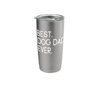 Dog Owner Master Breeder Best Dog Dad Ever Stainless Steel Insulated Tumbler