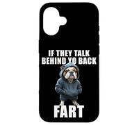 Dog Owner Saying If They Talk About Your Back Fart Meme Case for iPhone 16
