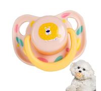 Dog Pacifier Toy - Soft & Soothing Puppy Teether | Promotes Healthy Teeth & Gums - Chew Device for Puppy & Small Dogs Interactive Teether