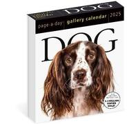 Dog Page-A-Day Gallery Calendar 2025: An Elegant Cani - Blank book NEW Calenda