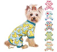 Dog Pajamas for Small Dogs,Pjs Jammies Cat Doggie, Summer Pet Puppy Clothes Outfits Dogs Boy Girl