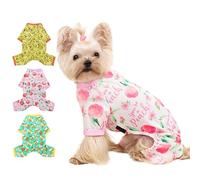 Dog Pajamas for Small Dogs, Soft Thin Pjs Jammies Cat Doggie, Summer Pet Cute Puppy Clothes Outfits Dogs Boy Girl