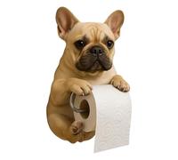 Dog Paper Towel Holder | Charming Puppy Shape Toilet Roll Rack | Practical Novelty Wall-Mounted Pets Standing Roll Holders | Home Decor Napkin Storage Organizer For Hotel Kitchen
