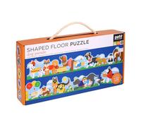 Dog Parade Shaped Floor Puzzle | 6-Feet Long When Completed, Dog Lovers Gift, Costumes, Large Perfect Fit Pieces for Little Hands