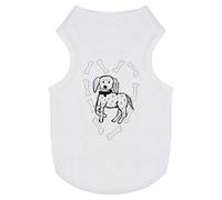 'Dog Paradise Surrounded by Bones' Pet Dog/Cat T-Shirt (PT00120410)