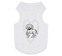 'Dog Paradise Surrounded by Bones' Pet Dog/Cat T-Shirt (PT00120411)