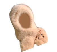 Dog Pattern Hat Adult Soft Plush Hat Thicken Female Versatiles Stylish For Winter Outdoor Activity Stylish Daily Life