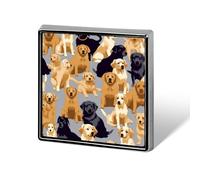 Dog Pattern Island Of Cuba Lapel Pin for Men Women Square Fashion Brooch Pin - Cute Enamel Badges, Aluminum Alloy Metal Pinback for Hats, Shirts, Bags, Jackets & Accessories