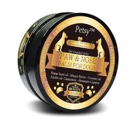 Dog Paw Balm for dogs Natural Treatment Moisturise Cracked Pads Paw and Nose Balm for dogs HempSeed Cocoa Mango Coconut Jojoba oils dog paw cream for dogs dry itchy paw and nose balm for dogs