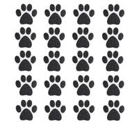Dog Paw Bathtub Non Slip Stickers, 20PCS Dog Paws Anti Slip Shower Stickers, Cute Puppy Paws Shower Floor Non Slips Sticker, Long Lasting Puppy Paw Bathtub Anti Slips Decals, for Bathroom