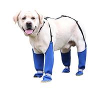 Dog Paw Boot Leggings, Waterproof Dog Shoes, 31.5x26.47in Non Slip Pooch Winter Boots, Compact Medium Puppy Boots with Suspenders, Dirty-Proof Canine Footgear